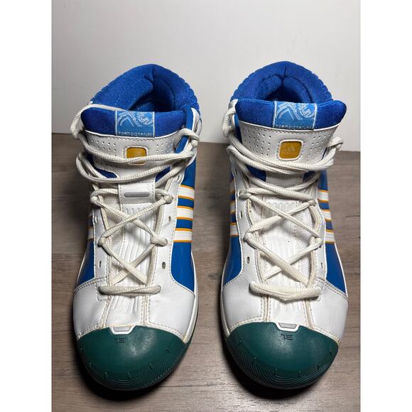 Adidas Pro Series Team Signature UCLA Bruins Mid Top Sneakers Men’s‎ Size 8- EUC main image 4